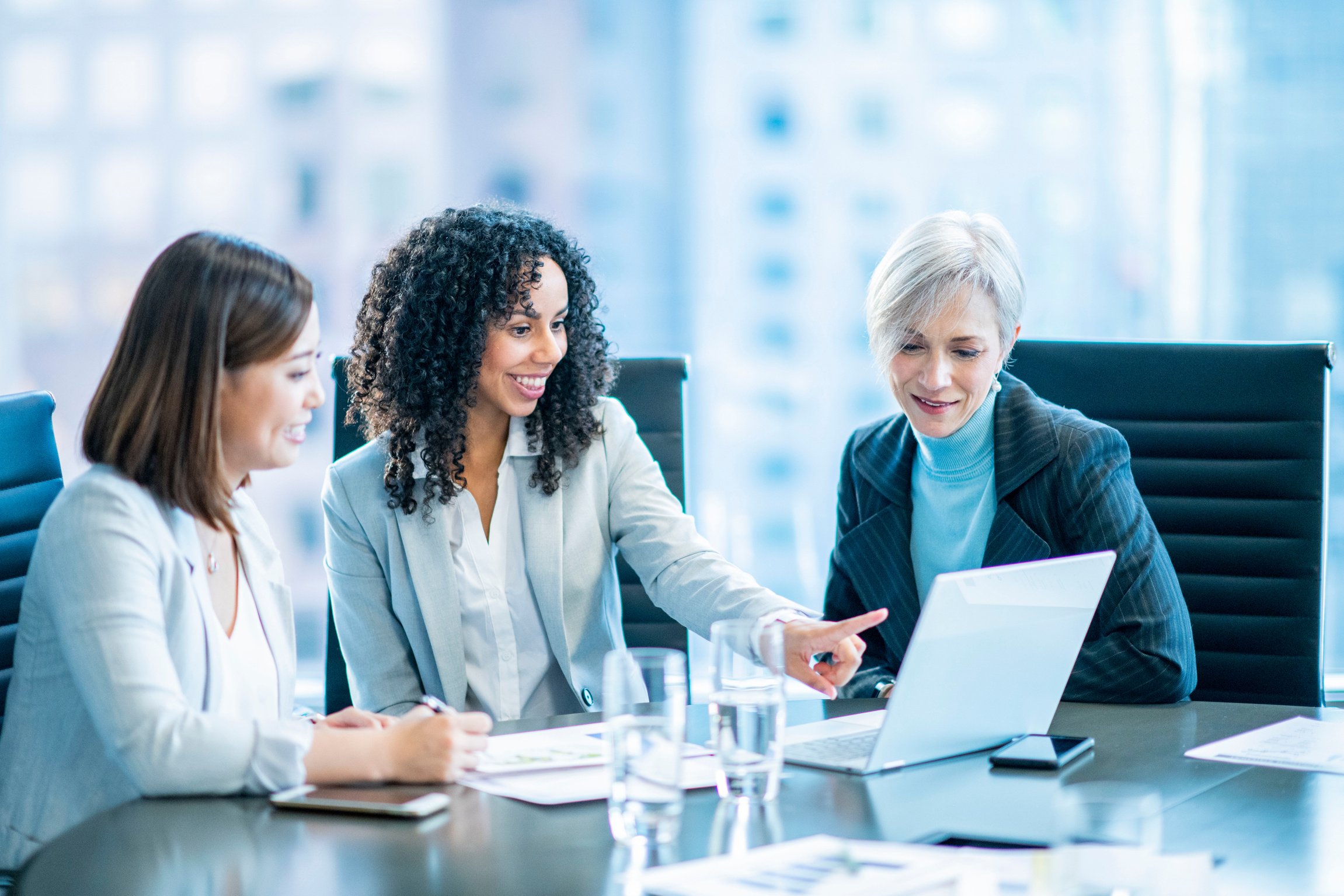 Three business women